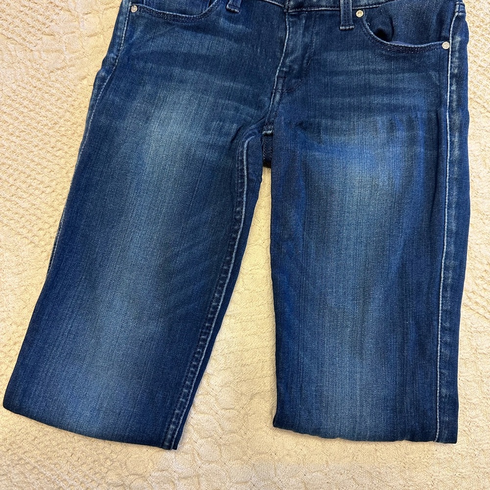 Guess Dark Blue Ankle Jeans